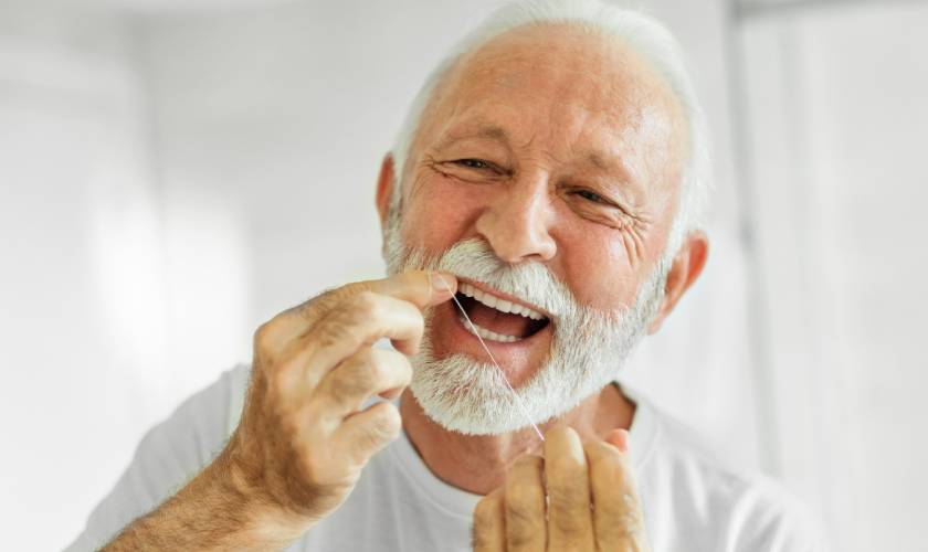 old man dental care