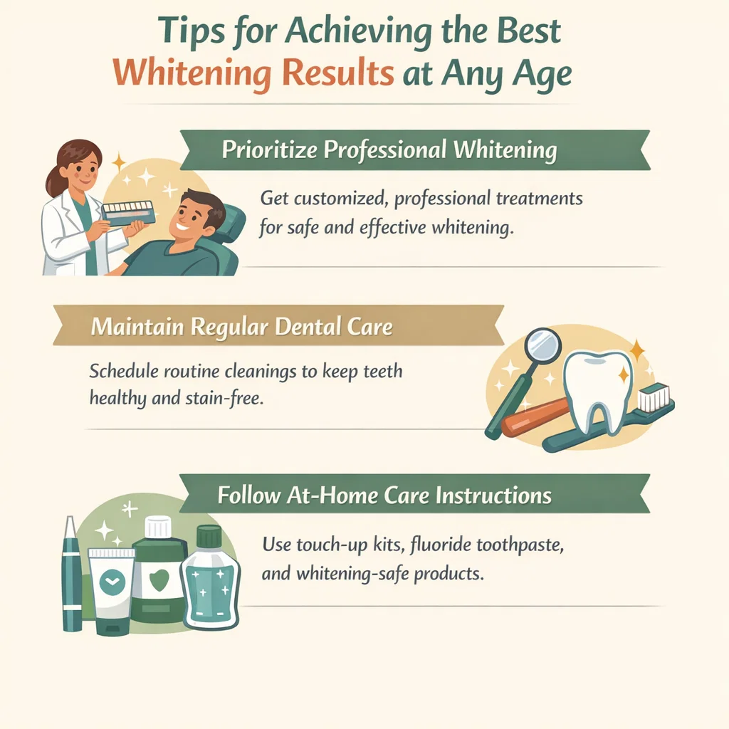 best whitening result tips at any age