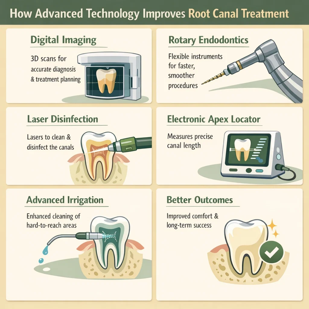how advanced technology improves root canal treatment