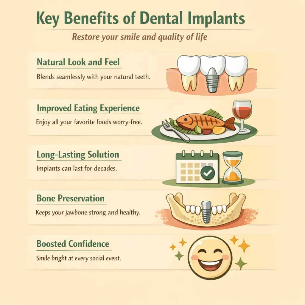 key benefits of dental implants